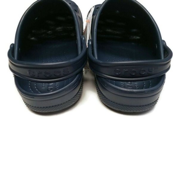 CROCS Little Kids Size 10 Baya Clog K Lightweight Slip On Clogs Shoes Navy Blue - Picture 6 of 8